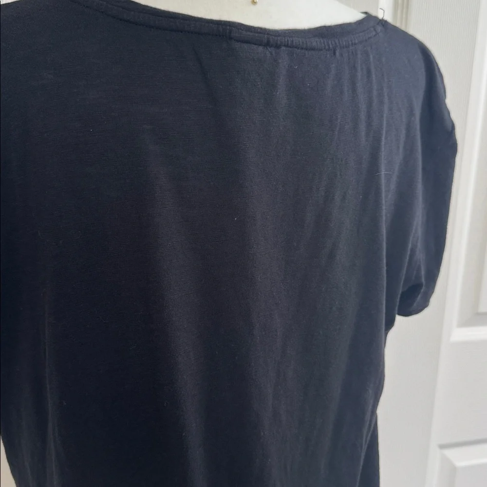H&M Black Short Sleeve Women's Tee - Size  Medium - Picture 5 of 6